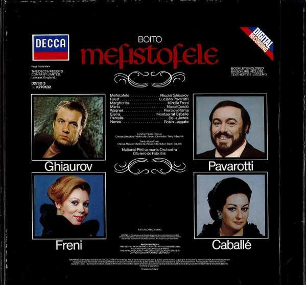 Arrigo Boito – Mefistofele (1984) – Foto 3