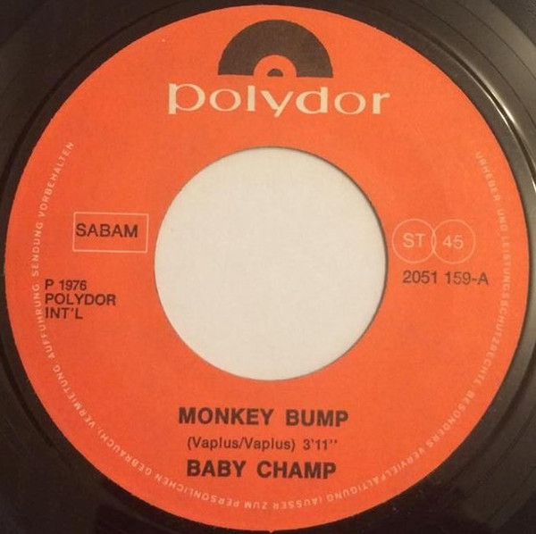 Baby Champ – Monkey Bump (1976) – Hoes