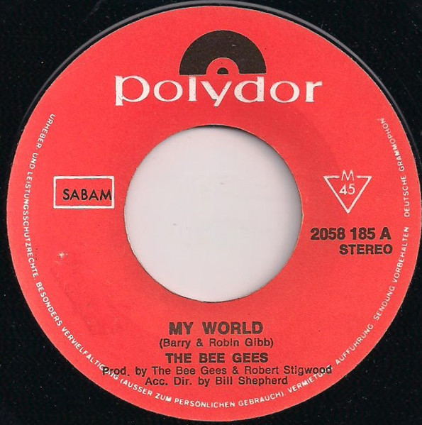 Bee Gees – My World (1971) – Foto 2