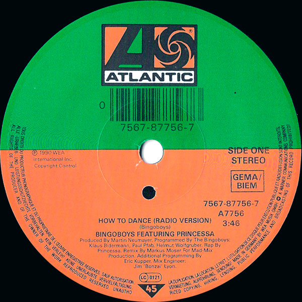 Bingoboys – How To Dance (1991) – Foto 2