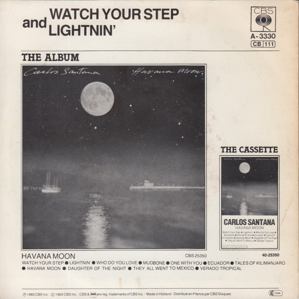 Carlos Santana – Watch Your Step (1983) – Foto 3
