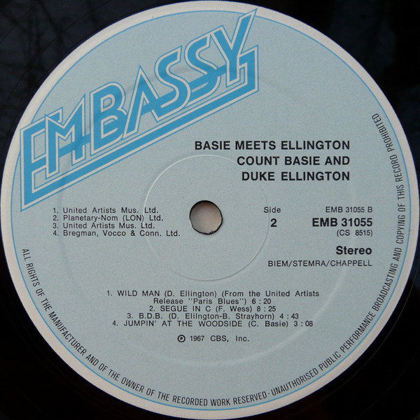 Count Basie – Basie Meets Ellington – Foto 1
