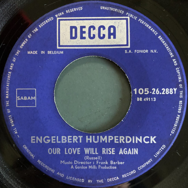 Engelbert Humperdinck – You're The Window Of My World (1971) – Foto 1