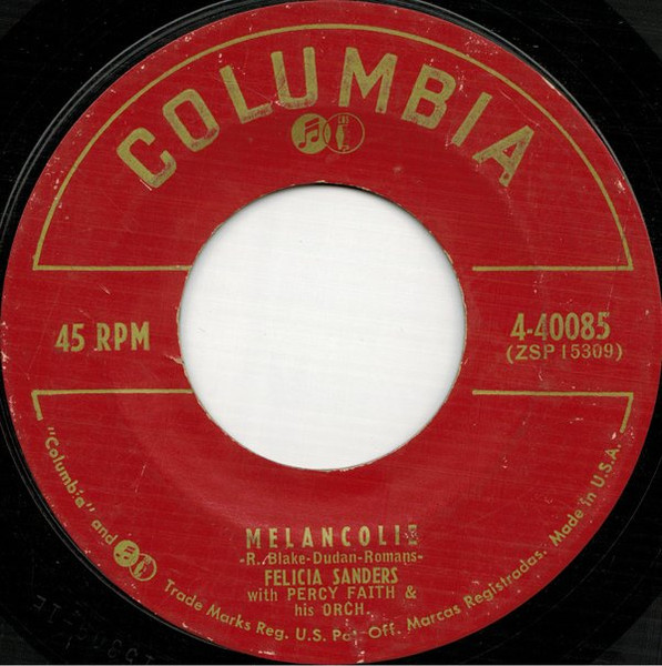 Felicia Sanders – Embrasse (Hold Me Close) (1953) – Foto 1