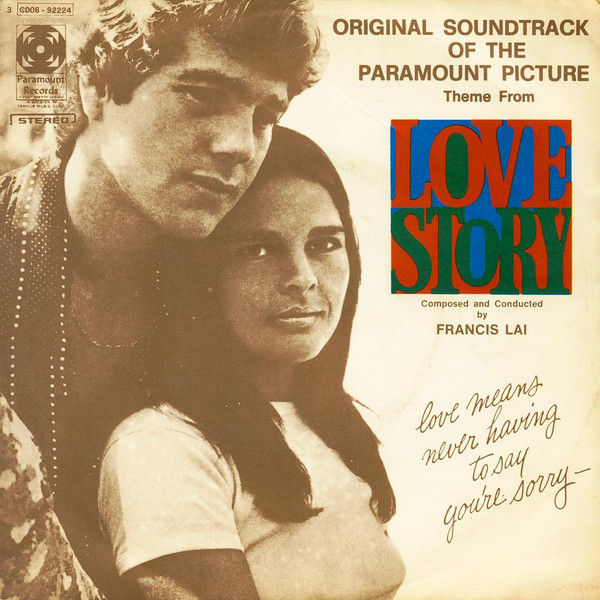 Francis Lai – Original Soundtrack Of The Paramount Picture Love Story (1971) – Hoes