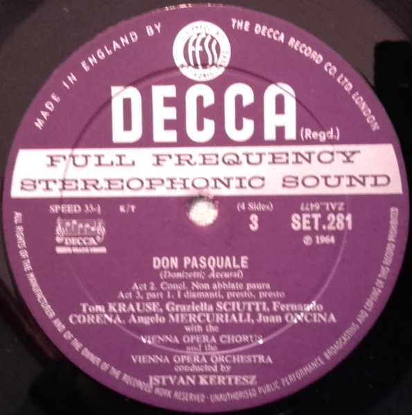 Gaetano Donizetti – Don Pasquale (1964) – Foto 1