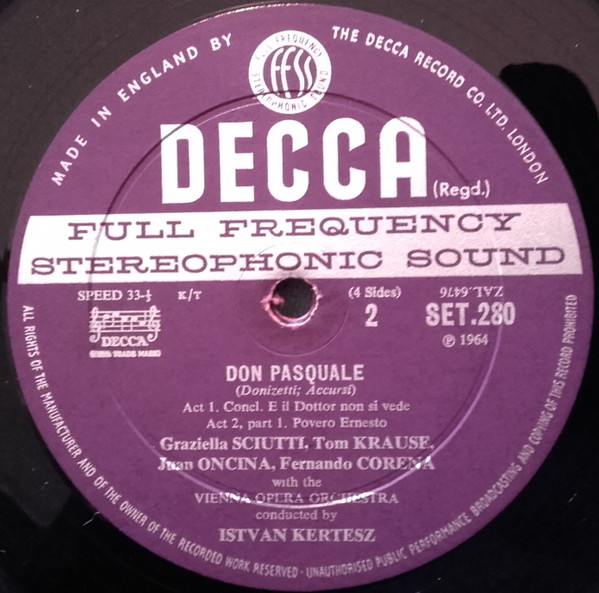 Gaetano Donizetti – Don Pasquale (1964) – Foto 2