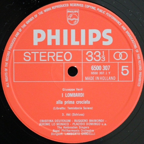 Giuseppe Verdi – I Lombardi (1972) – Foto 2