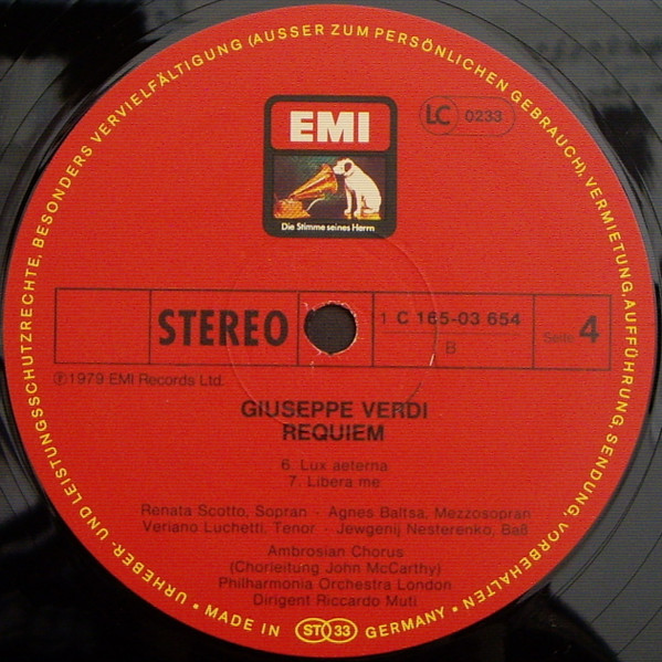 Giuseppe Verdi – Requiem (1979) – Foto 1