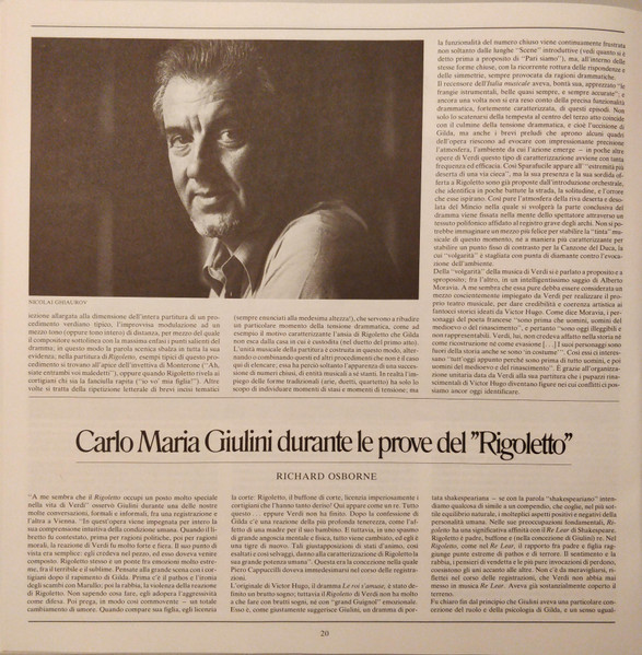 Giuseppe Verdi – Rigoletto (1983) – Foto 1