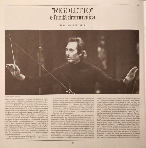 Giuseppe Verdi – Rigoletto (1983) – Foto 2