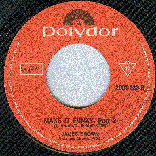 James Brown – Make It Funky, Parts 1 & 2 (1971) – Foto 1