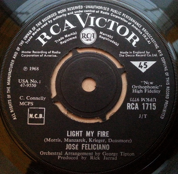 José Feliciano – Light My Fire (1968) – Hoes