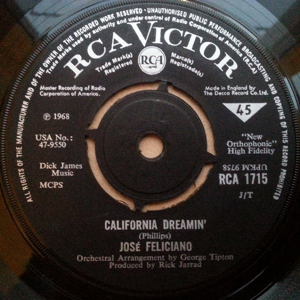 José Feliciano – Light My Fire (1968) – Foto 1
