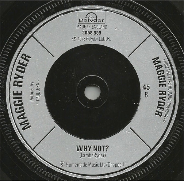 Maggie Ryder – Don't Play Another Love Song (1978) – Foto 1