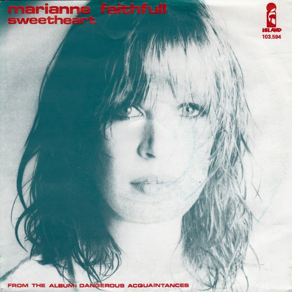 Marianne Faithfull – Sweetheart (1981) – Hoes