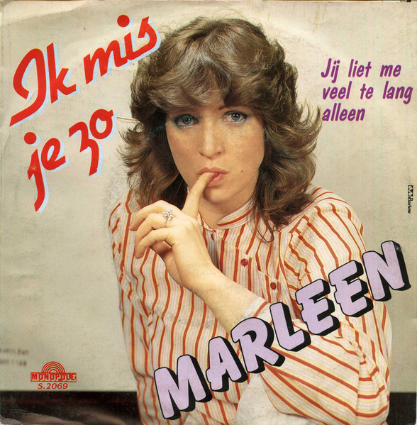 Marleen – Ik Mis Je Zo (1983) – Hoes