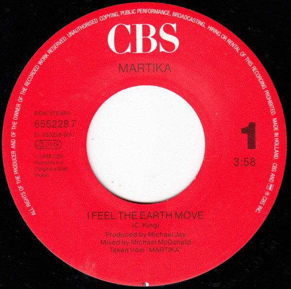 Martika – I Feel The Earth Move (1989) – Foto 2