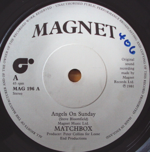 Matchbox (3) – Angels On Sunday (1981) – Foto 2