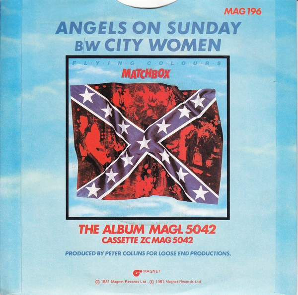 Matchbox (3) – Angels On Sunday (1981) – Foto 3