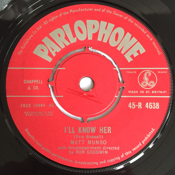 Matt Monro – Love Walked In (1960) – Foto 1