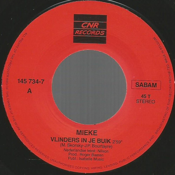 Mieke – Vlinders In Je Buik (1990) – Foto 2