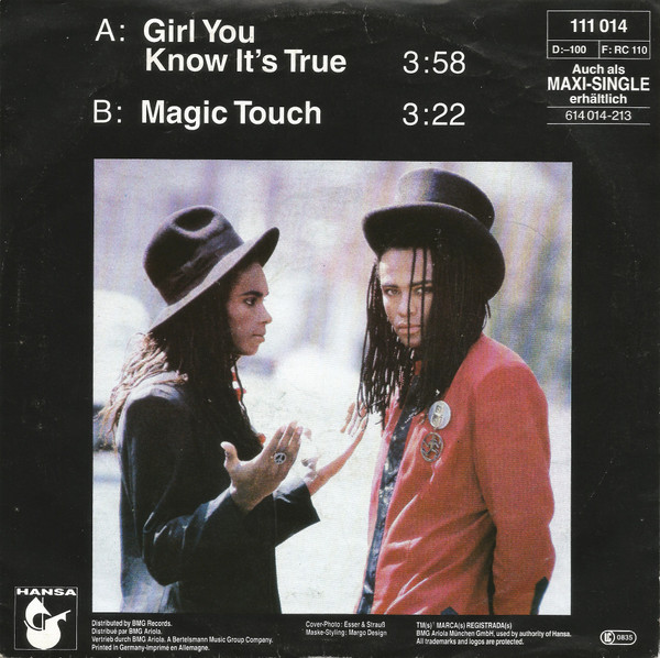 Milli Vanilli – Girl You Know It's True (1988) – Foto 3