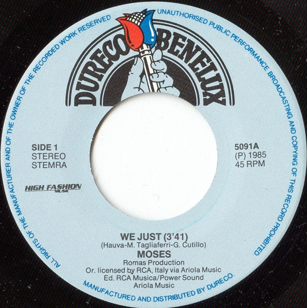 Moses (2) – We Just / Our Revolution (1985) – Foto 2