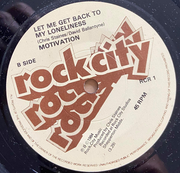 Motivation (6) – So Lonely (1984) – Hoes