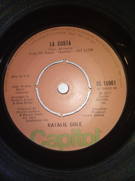 Natalie Cole – La Costa (1977) – Hoes