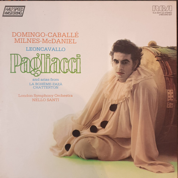 Placido Domingo – Pagliacci (1983) – Hoes