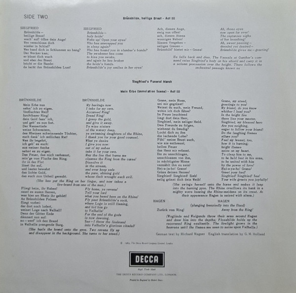 Richard Wagner – Götterdämmerung Highlights (1965) – Foto 3