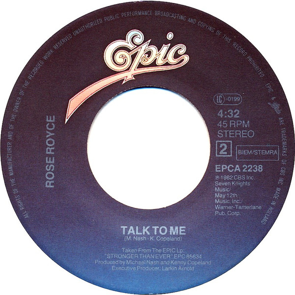 Rose Royce – Best Love (1982) – Foto 1