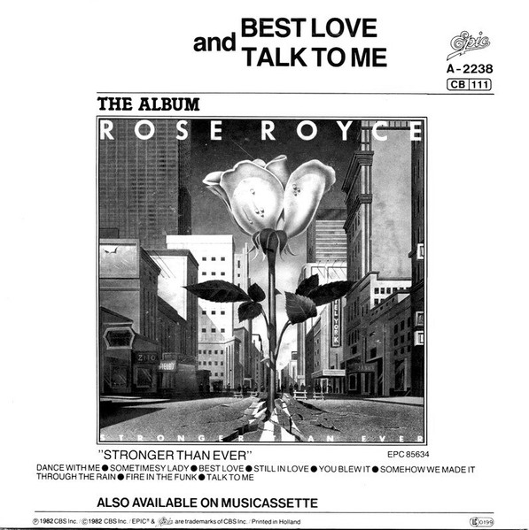 Rose Royce – Best Love (1982) – Foto 3