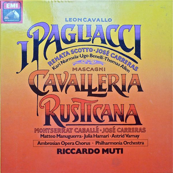 Ruggiero Leoncavallo – I Pagliacci / Cavalleria Rusticana (1980) – Foto 1