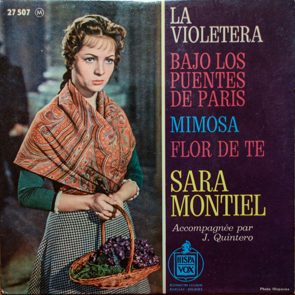 Sara Montiel – La Violetera / Bajo Los Puentes De Paris / Mimosa / Flor de Te (1963) – Hoes