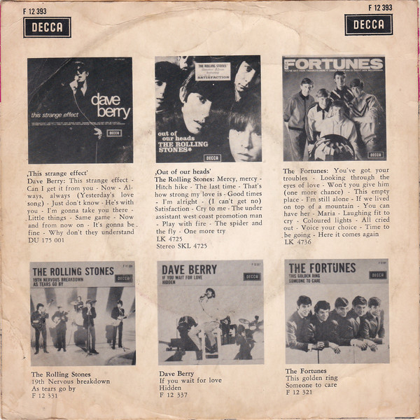 Small Faces – Hey Girl / Almost Grown (1966) – Foto 3
