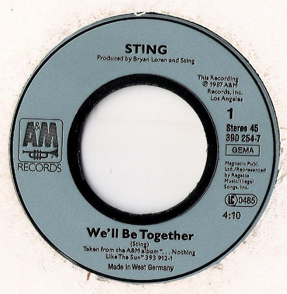 Sting – We'll Be Together (1987) – Foto 2