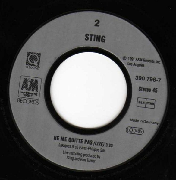 Sting – Why Should I Cry For You? (1991) – Foto 1