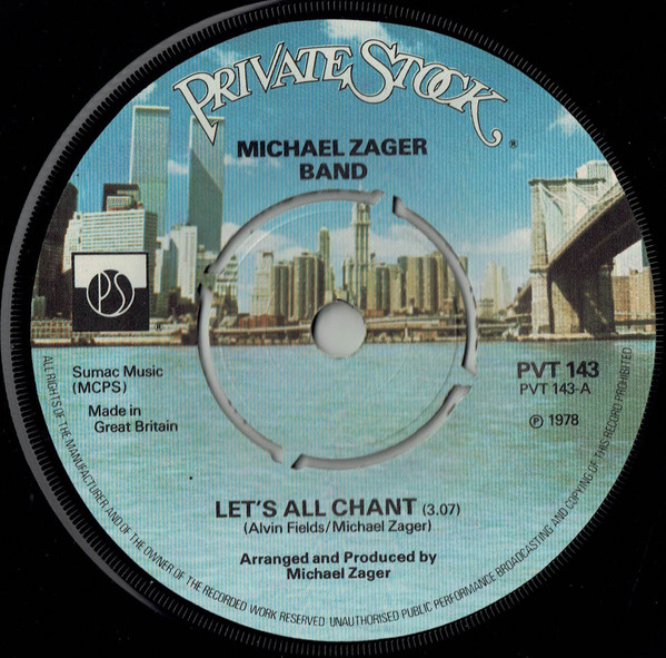 The Michael Zager Band – Let's All Chant (1978) – Hoes