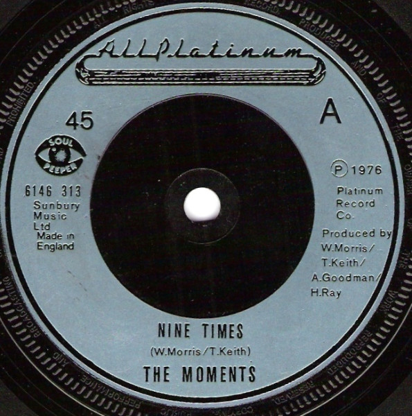 The Moments – Nine Times (1976) – Hoes