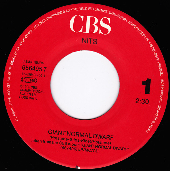 The Nits – Giant Normal Dwarf (1990) – Foto 2