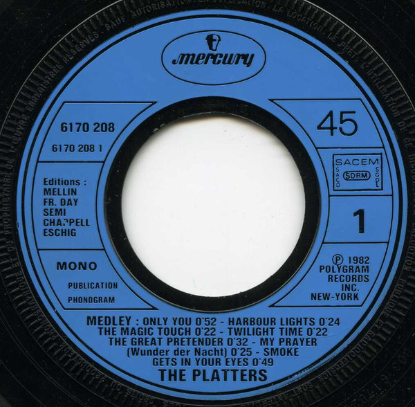 The Platters – Platterama Medley (1982) – Foto 2