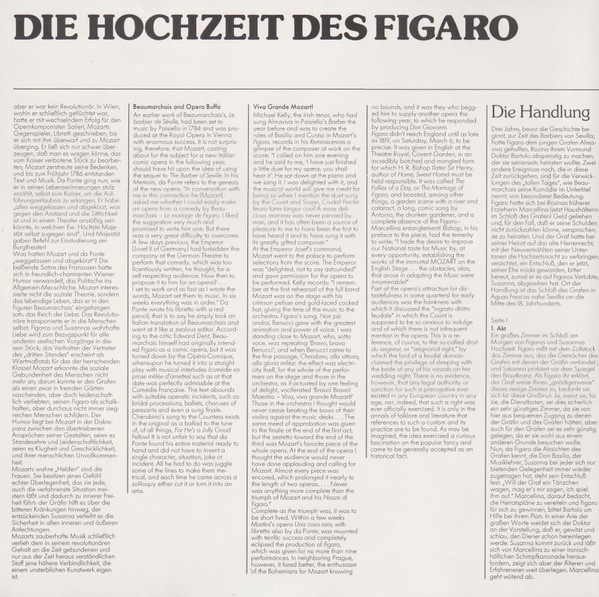 Wolfgang Amadeus Mozart – Die Hochzeit Des Figaro – Foto 2
