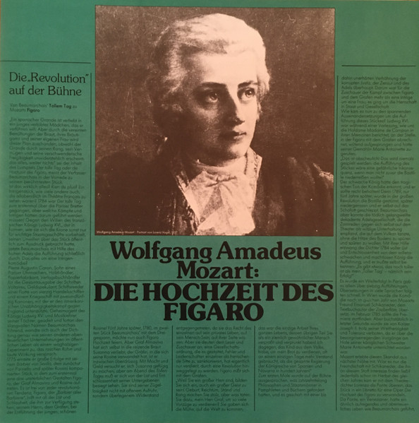 Wolfgang Amadeus Mozart – Die Hochzeit Des Figaro – Foto 3