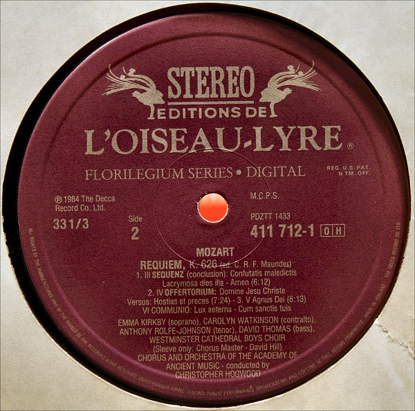 Wolfgang Amadeus Mozart – Requiem (1984) – Foto 1