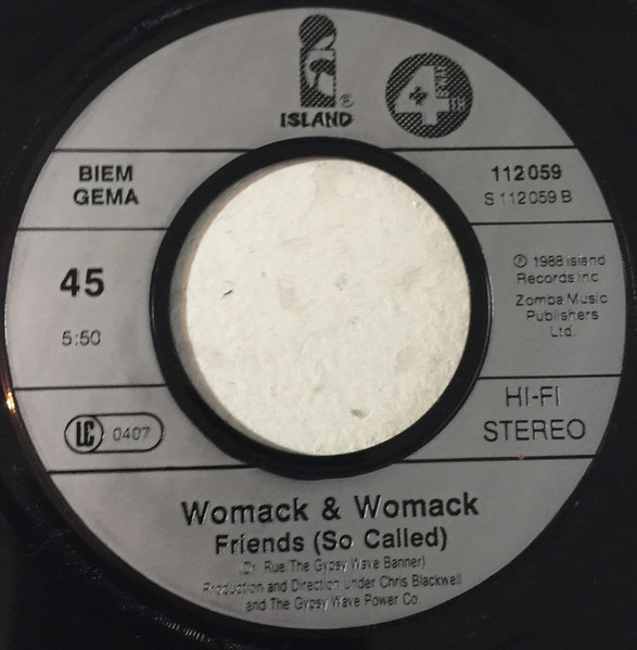 Womack & Womack – Celebrate The World (1989) – Foto 2