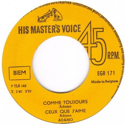 Adamo – J'aime (1965) – Foto 1