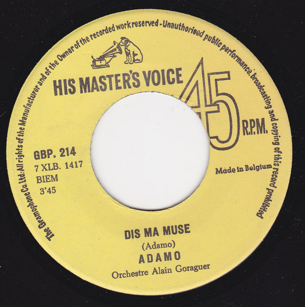 Adamo – Le Néon / Dis, Ma Muse (1967) – Foto 1