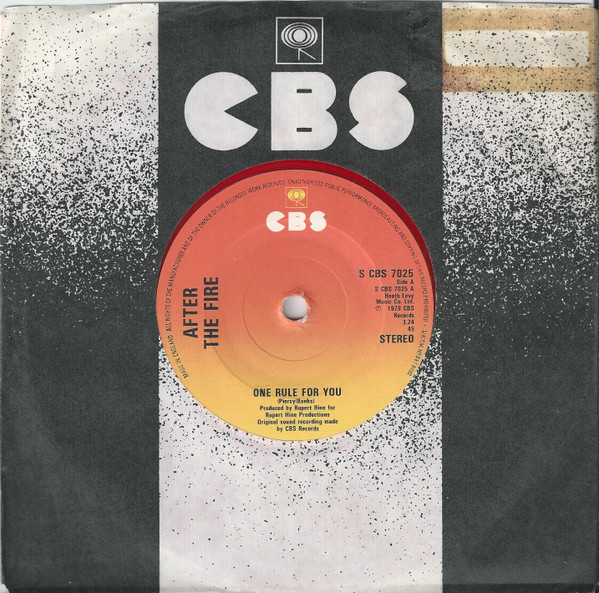 After The Fire – One Rule For You (1979) – Foto 2